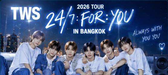 2026 TWS TOUR '24/7:FOR:YOU' IN BANGKOK